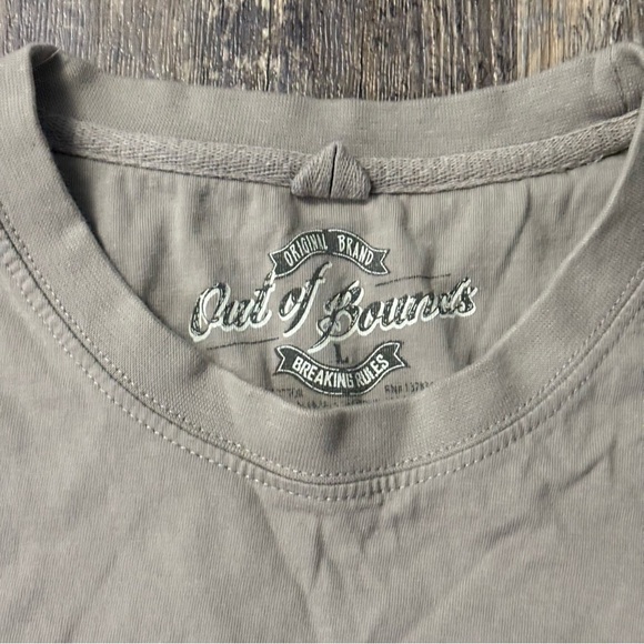Original brand out of bounds breaking rules size large ground control shirt - Picture 3 of 7